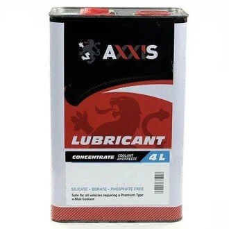 Антифриз-концентрат красный, -80 °C, G12+, 4 л Axxis AX-2086