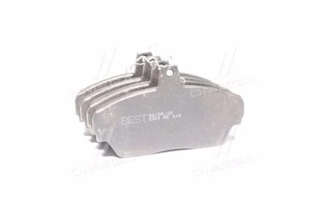 Колодка тормозов. ГАЗ 3302, ГАЗ 3110 перед. (компл. 4шт.) (выр-во BEST) Best 3302-3501090