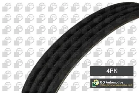 Полікліновий ремінь 4 ребра BGA 4PK800