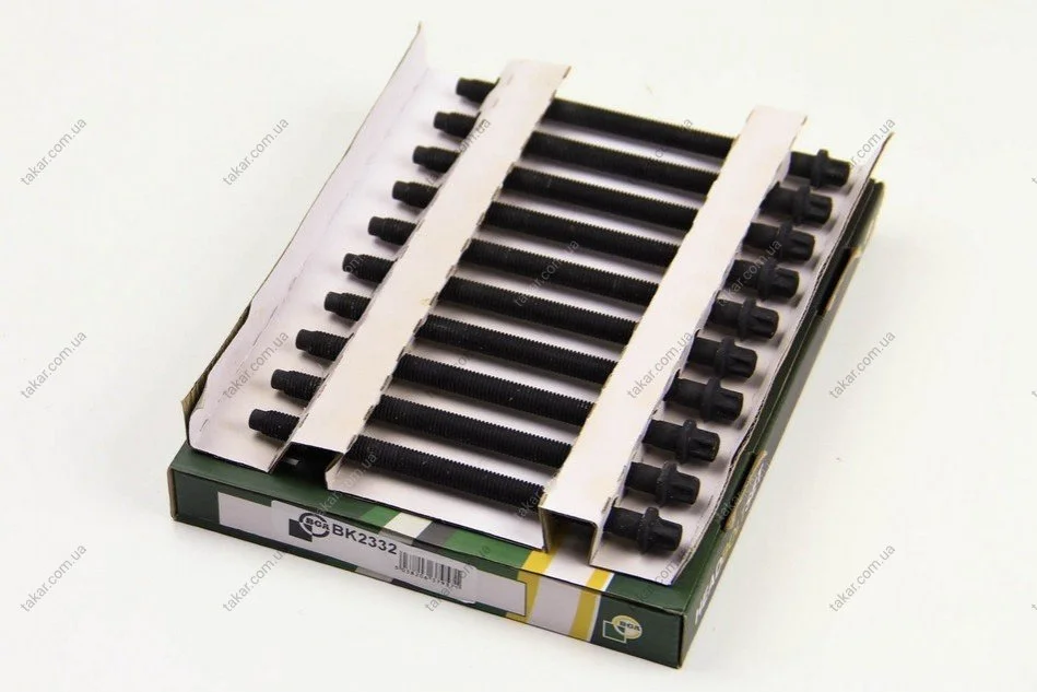 Комплект болтов с головкой системы TORX из черного металла BGA BK2332 (фото 1)