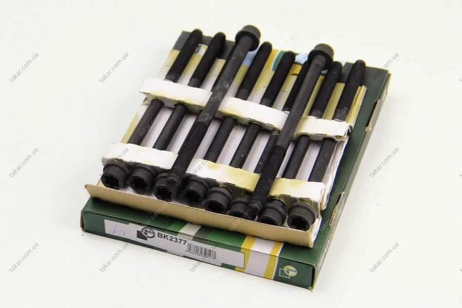 Комплект болтов с головкой системы TORX из черного металла BGA BK2377 (фото 1)