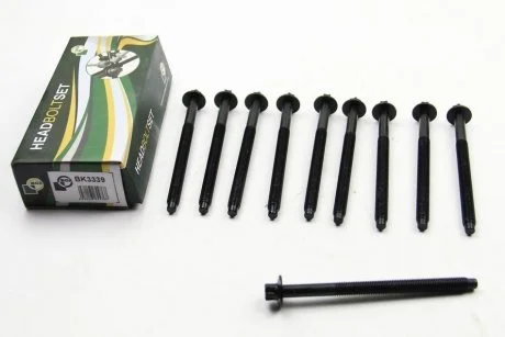 Комплект болтов с головкой системы TORX из черного металла BGA BK3339
