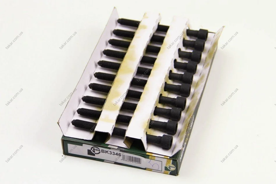 Комплект болтов с головкой системы TORX из черного металла BGA BK3346 (фото 1)