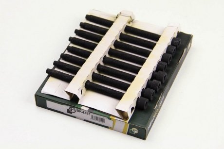 Комплект болтов с головкой системы TORX из черного металла BGA BK4381