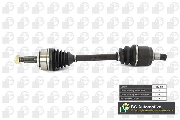 Піввісь BGA DS2519L (фото 1)