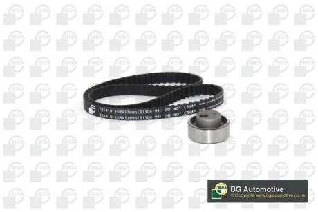Комплект ремня ГРМ 108 зубцов BGA TB1410K