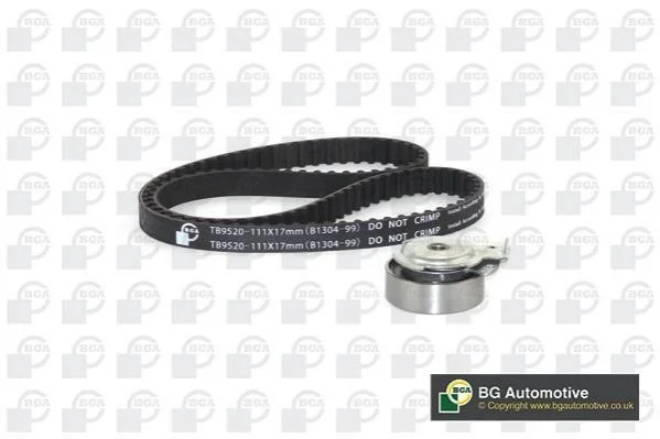 Комплект ремня ГРМ 111 зубцов BGA TB9520K (фото 1)