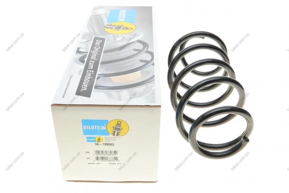Пружина подвески передняя винтовая CC, CC-SL BILSTEIN 36-199563 (фото 1)