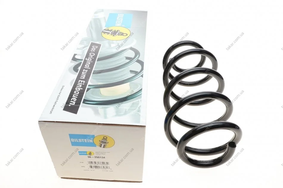 Пружина подвески передняя винтовая BILSTEIN 36-250134 (фото 1)