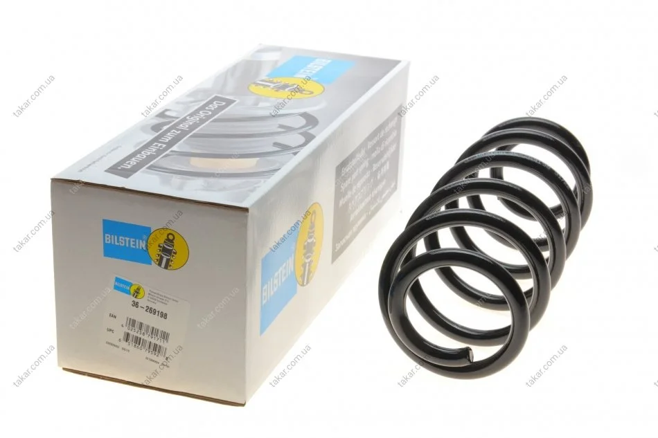 Пружина подвески передняя винтовая BILSTEIN 36-269198 (фото 1)