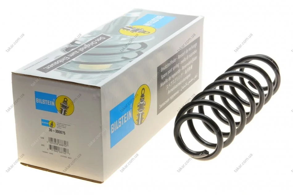 Пружина підвіски задня гвинтова E BILSTEIN 36-300075 (фото 1)