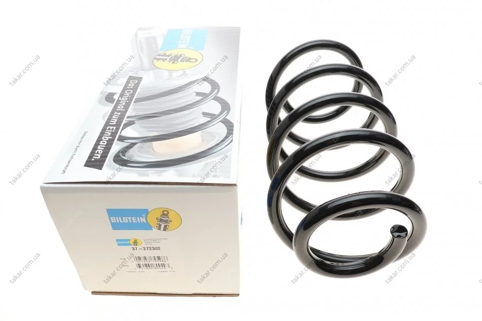 Пружина подвески передняя винтовая BILSTEIN 37-272302 (фото 1)