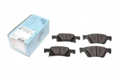 Тормозные колодки задние дисковые BLUE PRINT ADA104272