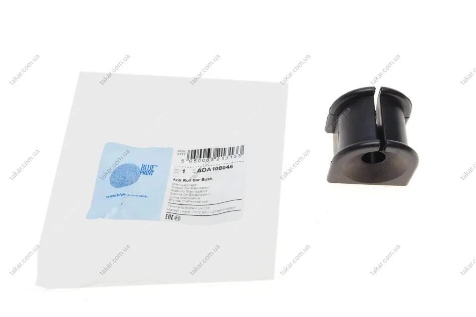 Втулка стабилизатора задний мост BLUE PRINT ADA108045 (фото 1)