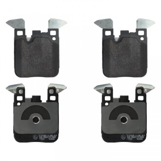 Колодки гальмівні дискові задні BMW 1 -19, 3 -18 BLUE PRINT ADB114247