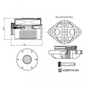 Фильтр АКПП BLUE PRINT ADBP210104