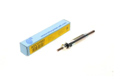 Свічка розжарювання 12V, 95мм BLUE PRINT ADC41802