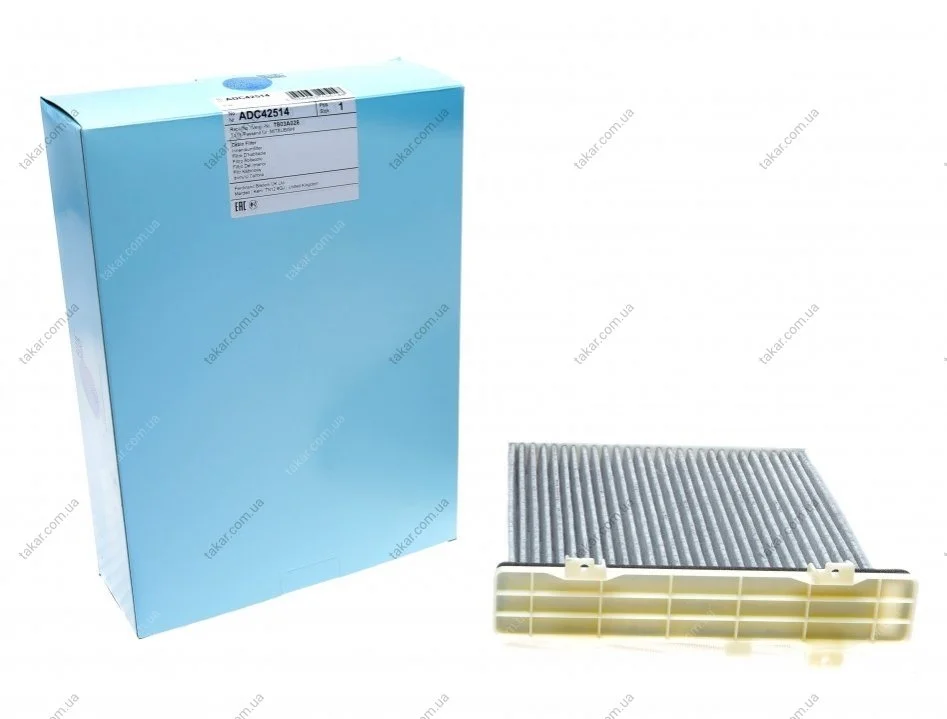 Фільтр салону вугільний BLUE PRINT ADC42514 (фото 1)