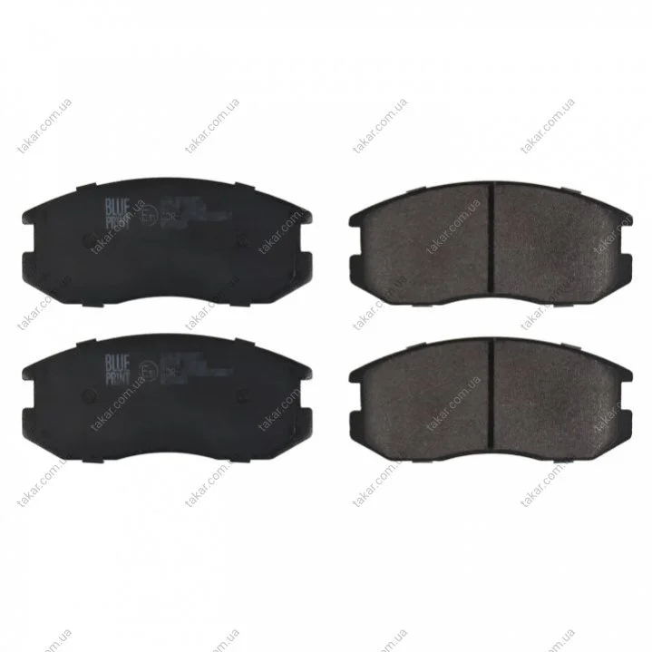 Тормозные колодки передние дисковые BLUE PRINT ADC44245 (фото 1)