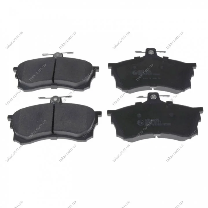Тормозные колодки передние дисковые BLUE PRINT ADC44256 (фото 1)