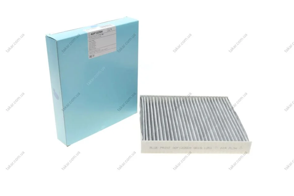 Фильтр салона угольный BLUE PRINT ADF122504 (фото 1)