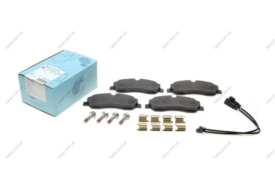 К-т колодок гальмівних BLUE PRINT ADF124211 (фото 1)