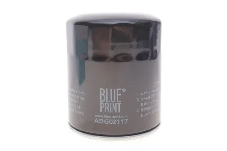 Масляний фільтр гвинт накручуваний BLUE PRINT ADG02117