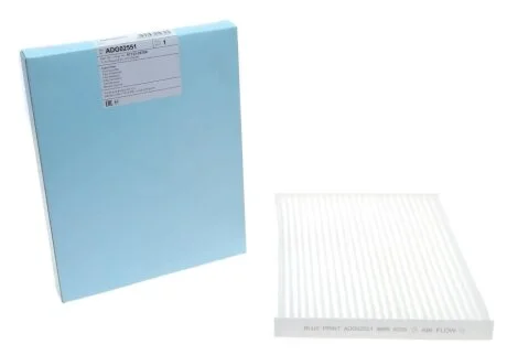 Фильтр салона тонкой очистки BLUE PRINT ADG02551