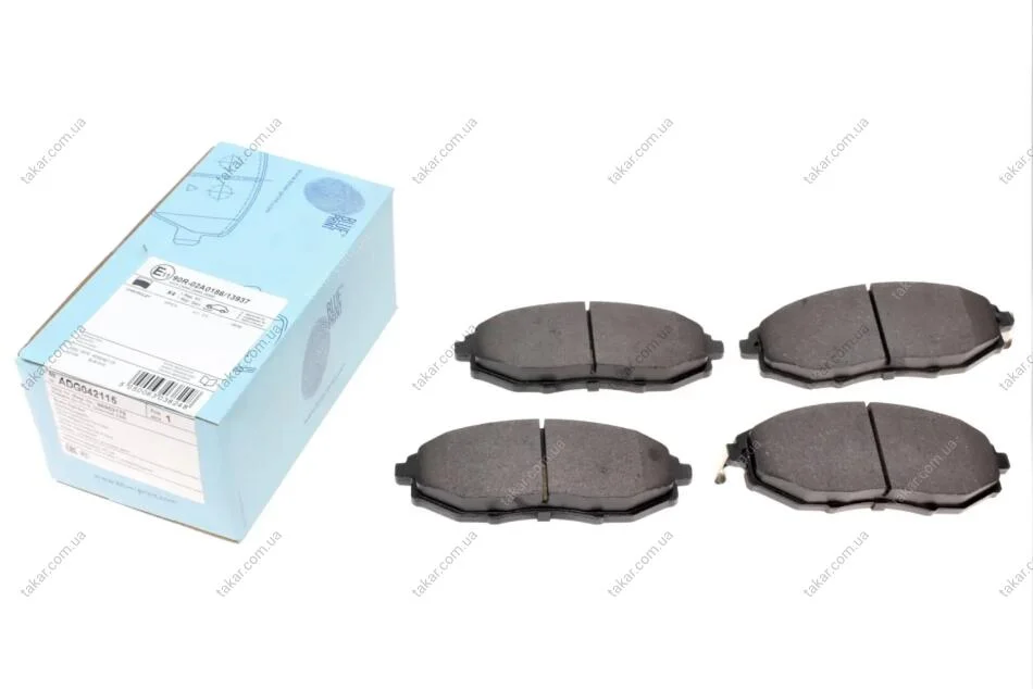 К-т колодок тормозных BLUE PRINT ADG042115 (фото 1)