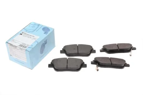 Тормозные колодки передние дисковые BLUE PRINT ADG042133
