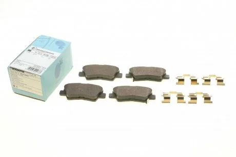 Тормозные колодки задние дисковые BLUE PRINT ADG042160