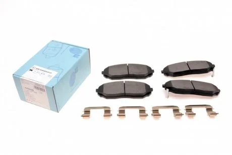 Тормозные колодки передние дисковые BLUE PRINT ADG04258