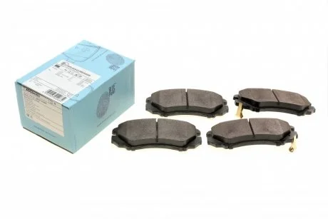 Тормозные колодки передние дисковые BLUE PRINT ADG04263