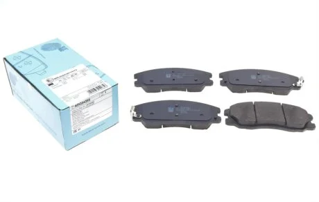 Комплект тормозных колодок из 4 шт. дисков BLUE PRINT ADG04285