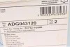 Гальмівний диск двосторонній на передній міст вентильований 4 BLUE PRINT ADG043120 (фото 5)