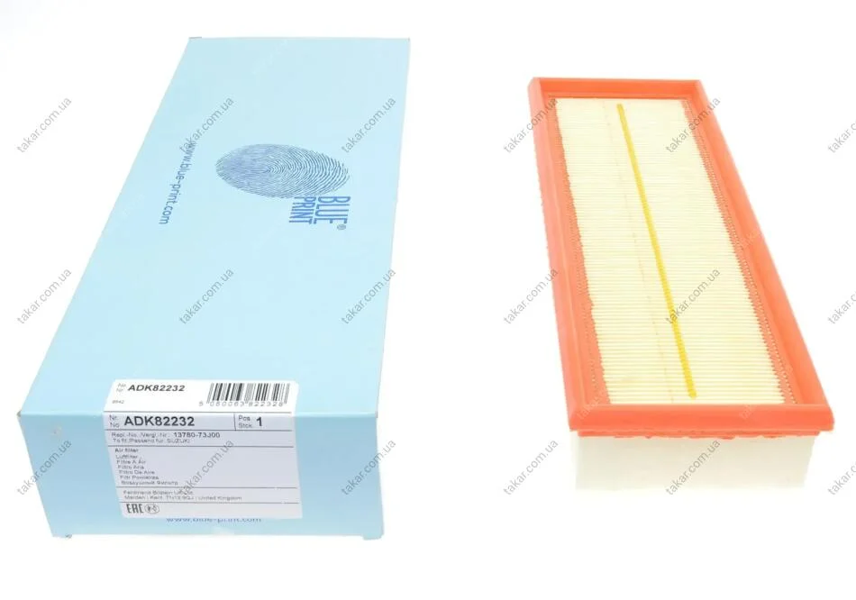 Фільтр повітряний BLUE PRINT ADK82232 (фото 1)