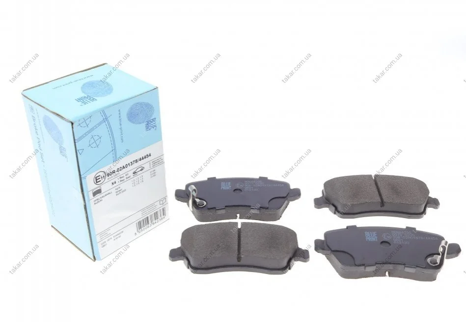 Тормозные колодки передние дисковые BLUE PRINT ADK84236 (фото 1)