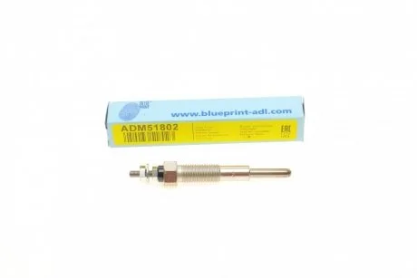 Свеча накаливания 10,5V, 84мм BLUE PRINT ADM51802