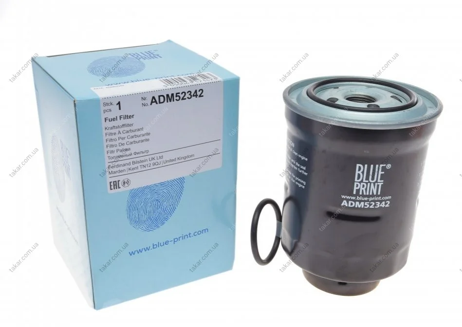Паливний фільтр, що накручується, дизель BLUE PRINT ADM52342 (фото 1)