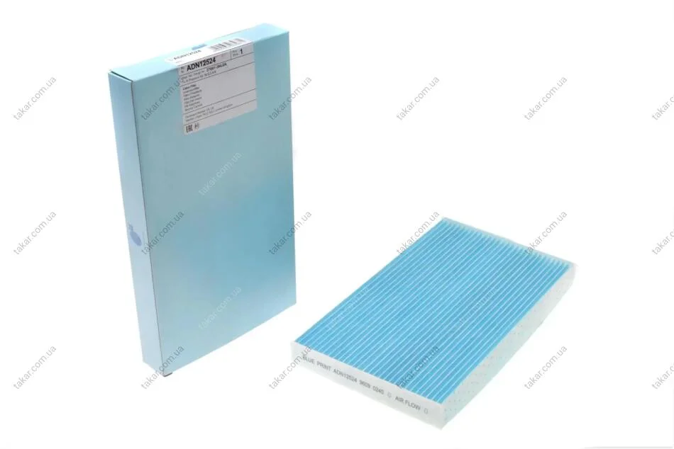 Фильтр салона тонкой очистки BLUE PRINT ADN12524 (фото 1)