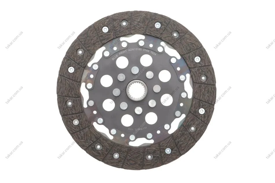 Диск зчеплення Nissan Almera, Primera (вир-во Blue Print) BLUE PRINT ADN13180 (фото 1)