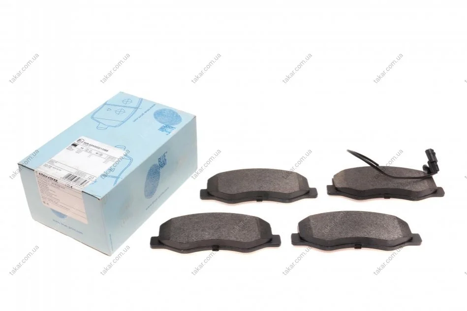 Гальмівні колодки задні дискові BLUE PRINT ADN142155 (фото 1)