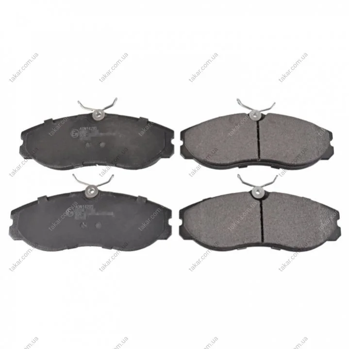 Тормозные колодки передние дисковые BLUE PRINT ADN14295 (фото 1)