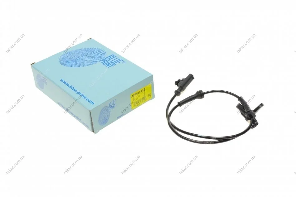 Датчик ABS (ABS) лівий задній. BLUE PRINT ADN17112 (фото 1)