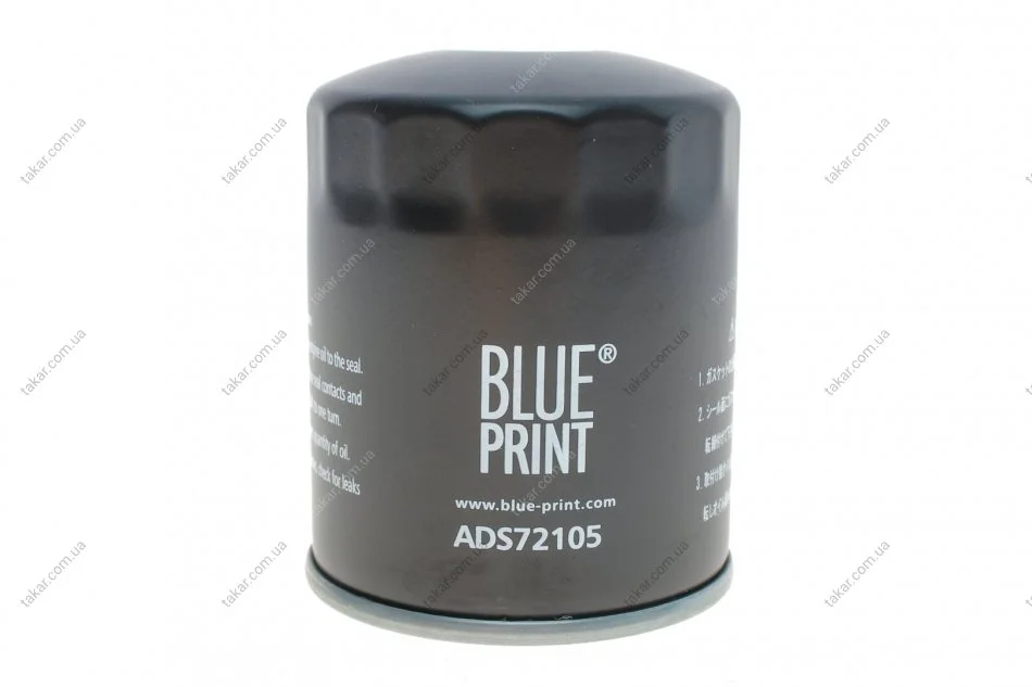 Масляный фильтр винт накручеваемый BLUE PRINT ADS72105 (фото 1)