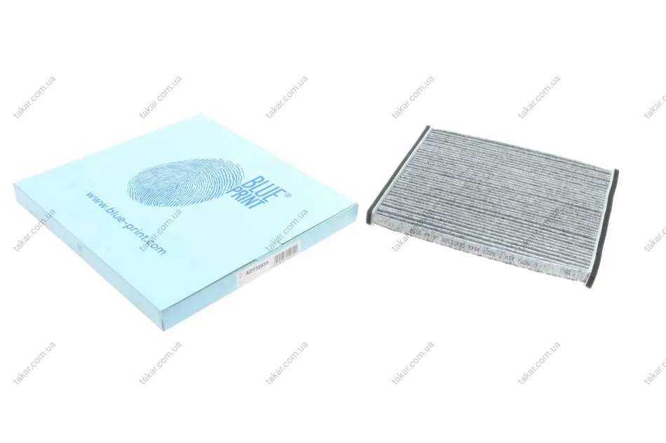 Фільтр салону вугільний Toyota (вир-во Blue Print) BLUE PRINT ADT32535 (фото 1)