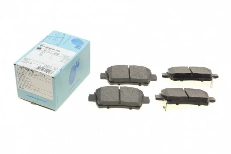 Тормозные колодки передние дисковые BLUE PRINT ADT342105