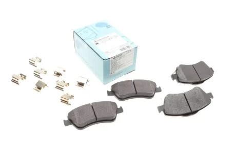 Тормозные колодки передние дисковые BLUE PRINT ADT342169