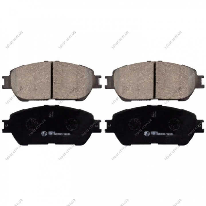 Комплект тормозных колодок из 4 шт. дисков BLUE PRINT ADT342193 (фото 1)