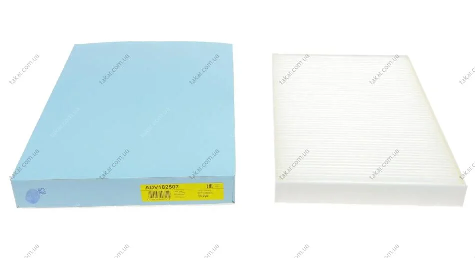 Фільтр салону тонкого очищення BLUE PRINT ADV182507 (фото 1)